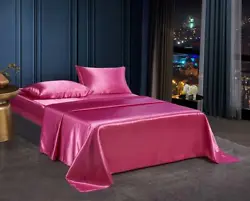Experience the Sensuous Silky Touch of a super soft and silky sheet set! Machine wash in Cold Water with similar...