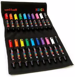 NOT EXACTLY THE POSCA SET YOU WERE LOOKING FOR?. Set contains 1 of each the following pens in both 3M and 1MR grades:...
