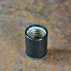 Beautiful black glazed porcelain lamp, light, or pendant socket. You will receive one (1) Light socket exactly like the...