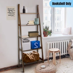 Gentle slants and right angles make this Ladder Style Bookshelf an exciting alternative to your traditional rectangular...