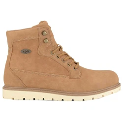 Bedrock Hi Lace Up Boots. Occasion: Casual. Color: Brown. Age: Adult. Synthetic Nubuck Upper.