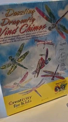 Creativity for Kids Dazzling Dragonfly Windchimes Craft Kit.