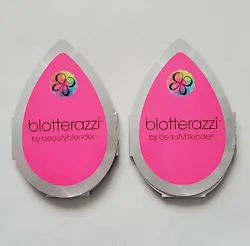 2x Beauty Blender Blotterazzi Makeup Sponge w/ Liquid BlenderCleanser, New! C9.