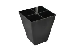 Black Plastic Pyramid Style 4.5 Inch Leg For Sofas and Recliners This leg is a modern style leg with a Black plastic...
