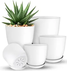 The hassle-free decorative flower pots contain drainage plugs, to preserve the life of your exquisite plants. PLANT POT...