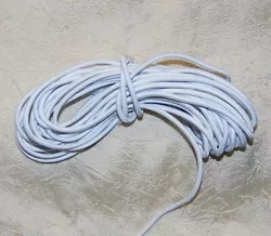 Round stringing cord for DOLLS. The photo with the ruler is for a visual on the exact girth of the cord. The item has...
