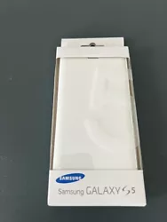 Etui Housse Samsung Galaxy S5 Neuf avec étiquette. Coloris blancFlip WalletPrix 5€
