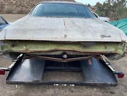 1972 chevy impala parts. Convertible trunk for 72/73