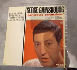 Gainsbourg Percussions.Originale.collection. B77 842 L. Vinyle..