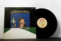TOWNES VAN ZANDT LP For the sake of of the song 1968 Poppy Records(Usa PYS-40,001) Vinyl VG+ Cover VG(Holepunch). A1...