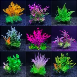 This also help fish to have bright beautiful color. Vivid Color: This plastic aquarium plants decor is bright and...