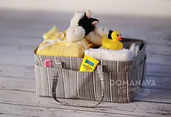 THE PERFECT SIZE – Finally! A Diaper Caddy for all your needs. Our caddy is 16x12x7” and designed to hold diapers...