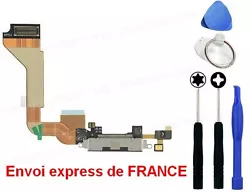  Nappe dock connecteur de charge pour IPHONE 4 + un kit outils OFFERT!ENVOI EXPRESS DE FRANCE! 