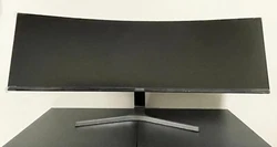 This Samsung ulta-wide monitor is in almost new condition. The screen is perfect and the monitor works flawlessly.