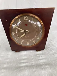 Vintage Westclox Sphinx Electric Alarm Clock. Works