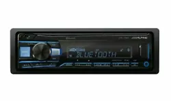 Alpine UTE-73BT, Single-DIN Digital Media Stereo w/ Bluetooth, USB & Auxiliary.