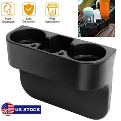 Item description from the seller Universal Truck Console Car Cup Holder Floor Drink Storage Auto RV CD Organizer    ...