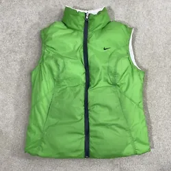 Good used condition. The white side has some stains and marks. Green collar has some light stains. Could use a wash. We...