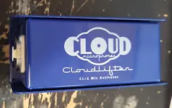 Cloudlifter CL-1. Microphone Preamp. Preamp Type Cloud Microphones. Phantom Power, High Impedance Input.