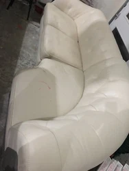 High quality, couch does have some stains on it. Red marker as shown in pics. Also signs of wear. Local pick up...