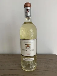 VIN GRAND CRU Château Pape Clément 2019 Blanc Pessac Leognan. Graves.Note 96/100Bouteille et étiquette en parfait...