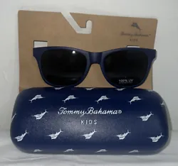 Tommy Bahama Kids Sunglasses and Case 100% UV Protection Sz. OSFM NEW NMS-16983.
