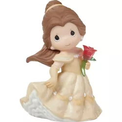 Holding an enchanted rose, beautiful Belle prepares to say farewell to her provincial life and looks forward to...