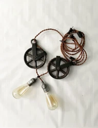 This is for 2 separate pulley rope lights.