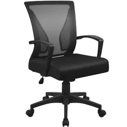 Our office chair can satisfy all your daily needs. The bottom of the desk chair is equipped with a tension adjusting...
