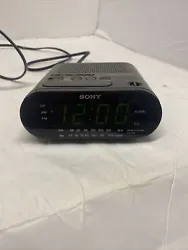 Sony DREAM MACHINE AM FM Dual Alarm Clock Radio Model ICF-C218.