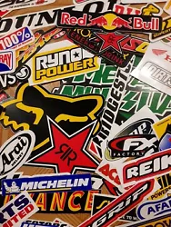 Picture depicts the types of stickers chosen at random. You may or may not get the exact stickers shown. Lot of 20...