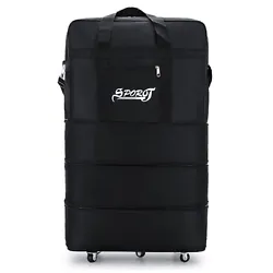 Expandable Rolling Duffle Bag Wheeled Travel Luggage Spinner Suitcase 32 40