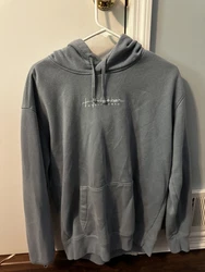 Hollister Medium Pullover Hoodie Men’s Light blue.