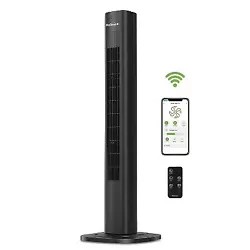 The Holmes® 36” Digital Wi-Fi Connected Tower Fan offers customized comfort. Three speed settings and multiple...