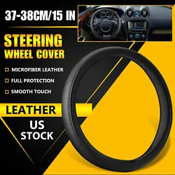 ⭕【 Full Protection 】 :The high-quality steering wheel cover, both toprevent shifting and to avoid scratching the...