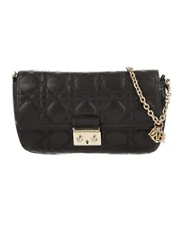 Christian Dior Cannage New Lock Shoulder Bag. Beautiful bag with some wear shown in pictures (wear on piping, scratches...
