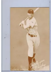 An Exhibit Card. Pictures are of actual Card.