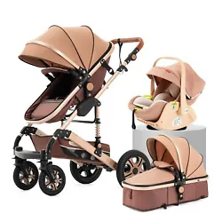 Multifunction 3 IN 1 Pram Suit for yr different age request,Hot-Sale Baby Stroller Combo Car Seat (Suit for Isofix...
