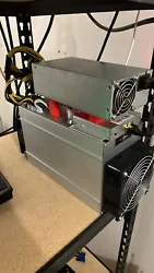 Antminer L3+ psu stand Red. This was made for a L3+ but I’m sure it will work on other models!