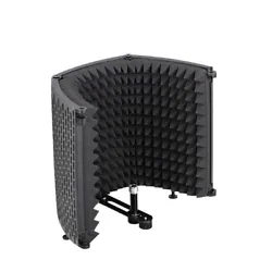 1 x GTZ Audio Sound Absorbing Acoustic Foam, Portable Microphone Isolation Shield. Block out noise – Eliminate...