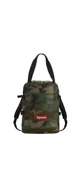 Supreme Tote Backpack Woodland Camo SS19B13 Supreme New York 2019 SS19 Brand New. Condition is 