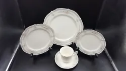 Pattern : Rothschild. Maker : Noritake. Piece (S) : 5 Piece Place Setting (S). Qty : One Setting, Multiples Available....