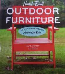 Hand-Built Outdoor Furniture : 20 Step-By-Step Projects Anyone Can Build  Brand new book not used.  Very small/minimal...