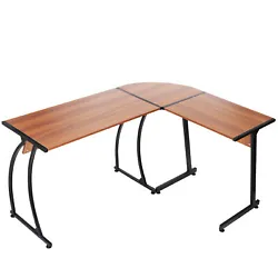 The appearance is compact, simple and practical. 【Installation & Easy to Clean】 - This computer desk is need to be...