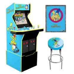 A must-have for retro gaming enthusiasts and pop-culture collectors, this vintage-looking arcade machine provides hours...