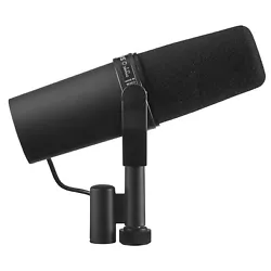 Shure SM7B Noir - Microphone dynamique filaire - Directivité cardioïde - XLR