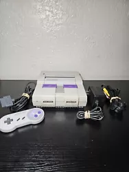 SNES/Super Nintendo System Original Console w/ Controller TESTED SNS-001.