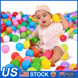 The more balls,children will play the more fun!The perfect toy for your kids. Included: 25/50/100pcs X Ocean Balls. Due...