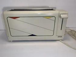Vintage Rowenta Single Slot 2 Slice Bread Toaster - 80s Made in Germany.