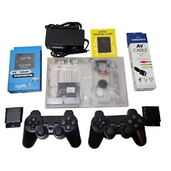 Includes: Console (7xxxx) 2 New Wireless Controllers New memory card New Power New av New 1080 hmdi adapter  The...